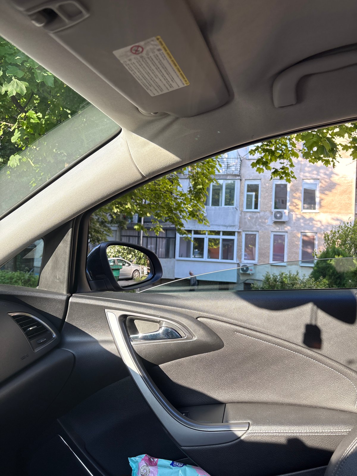 Driver documents routine street scenes in Lovech, Bulgaria