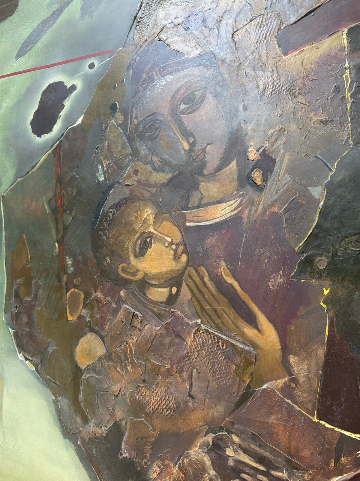 Mixed-media religious and classical art in Lovech, Bulgaria