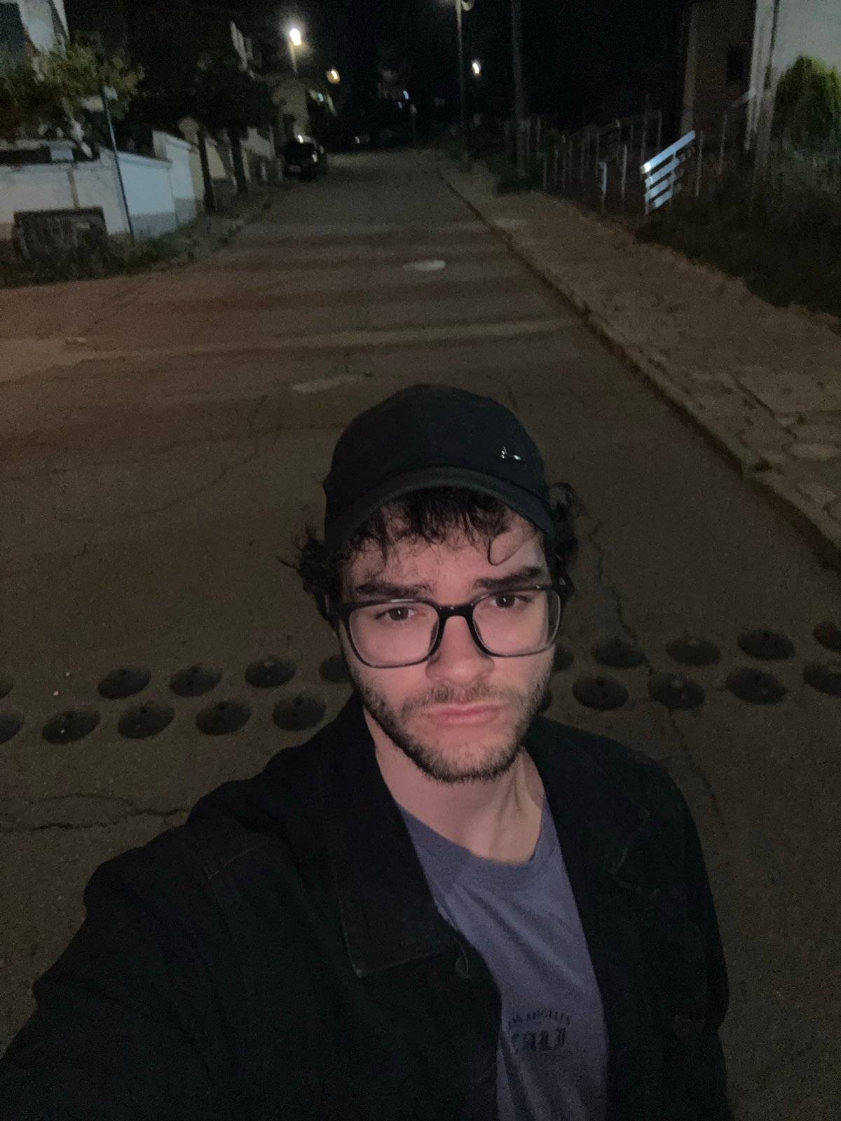 Night encounter with young man, silver cross necklace in Bulgaria
