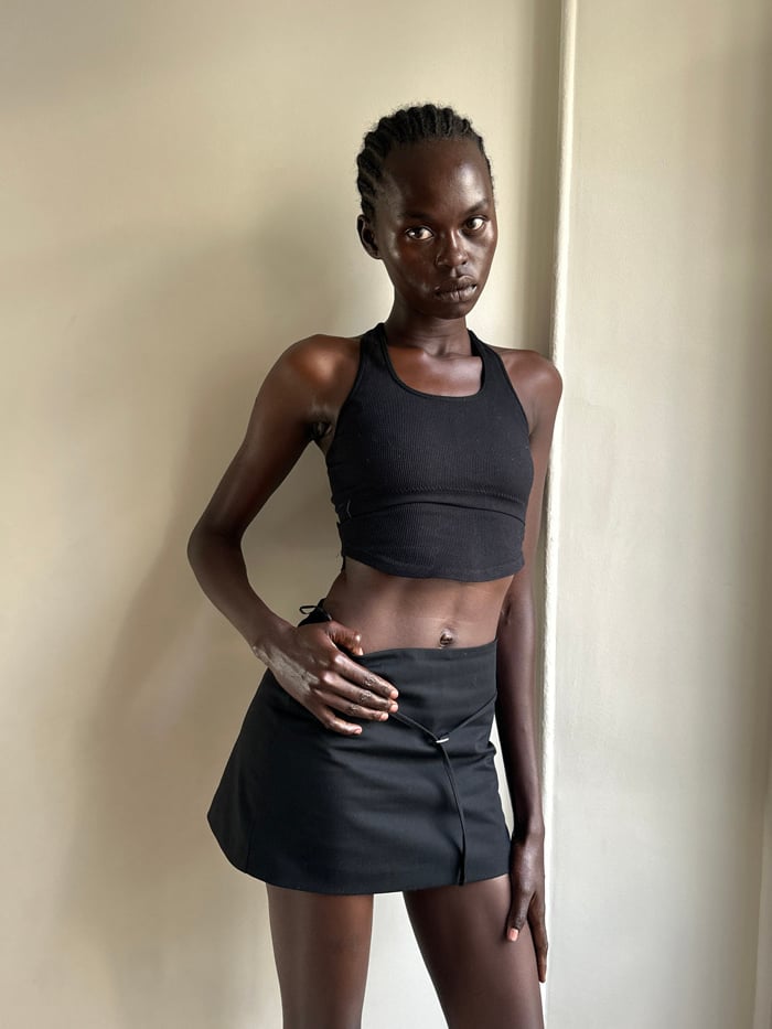Woman photographed, filmed in Paris apartment during morning session