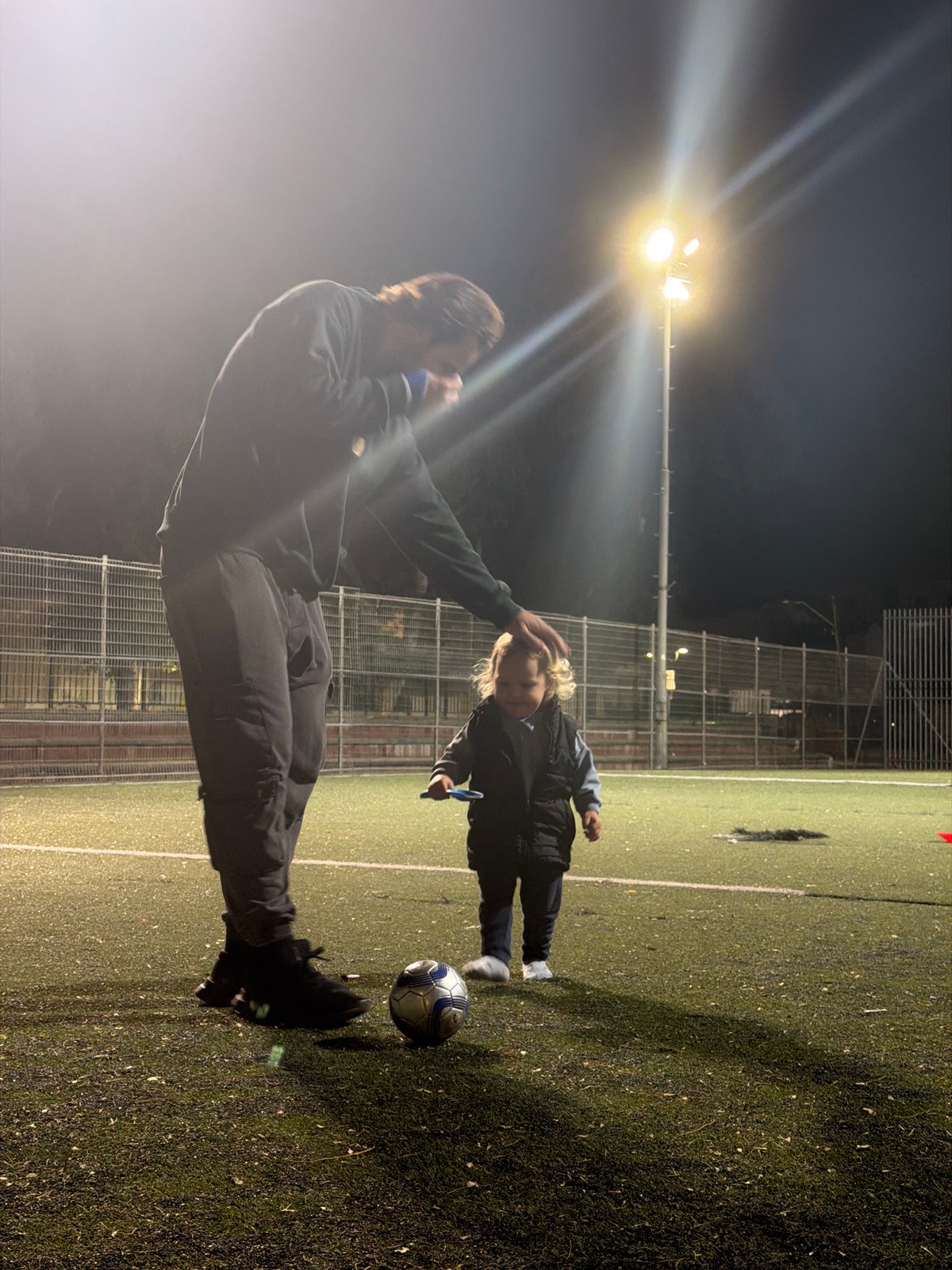 Evening activities documented in Kiryat Bialik residential area