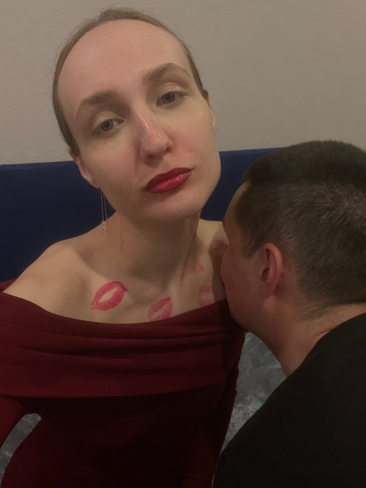 Intimate moments and fashion poses captured in rural Russia