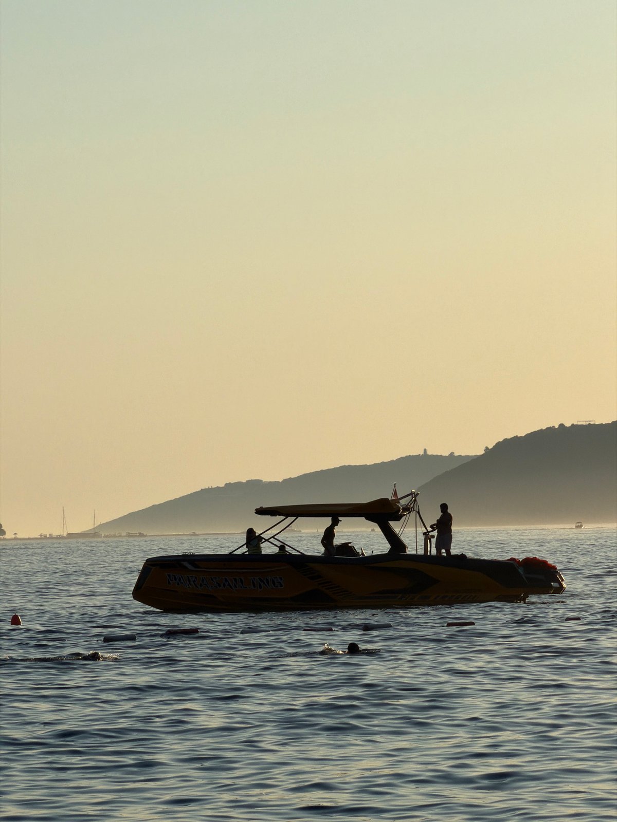 Boreti beach buzzing with watersports and sunset crowds