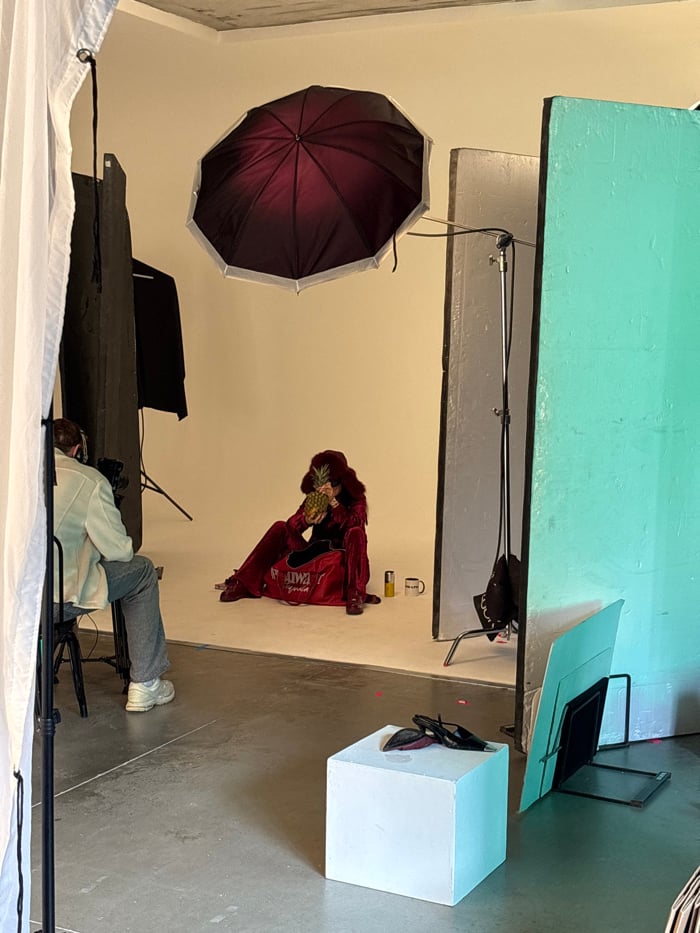Beverage Brand Photoshoot Documented in London Studio