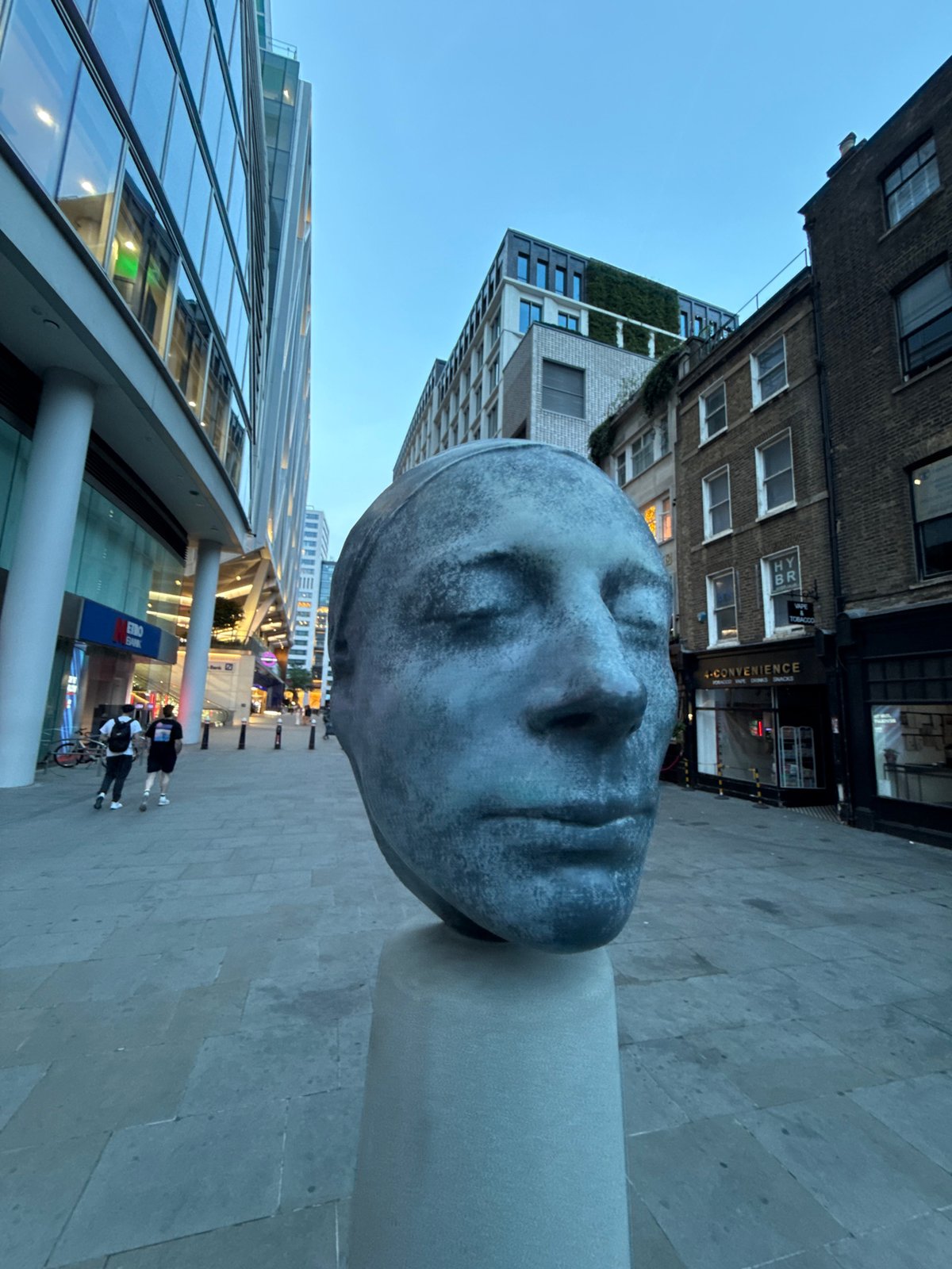 Evening street life documented across London locations