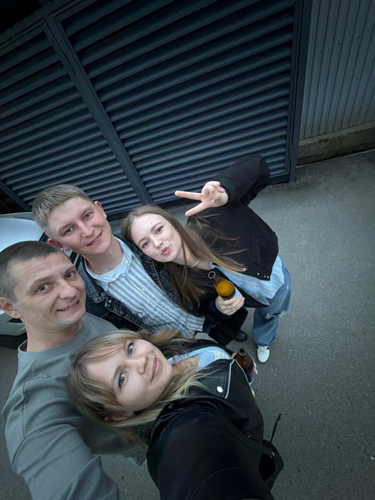 Friends document social outing with photos in Chaikovsky, Russia