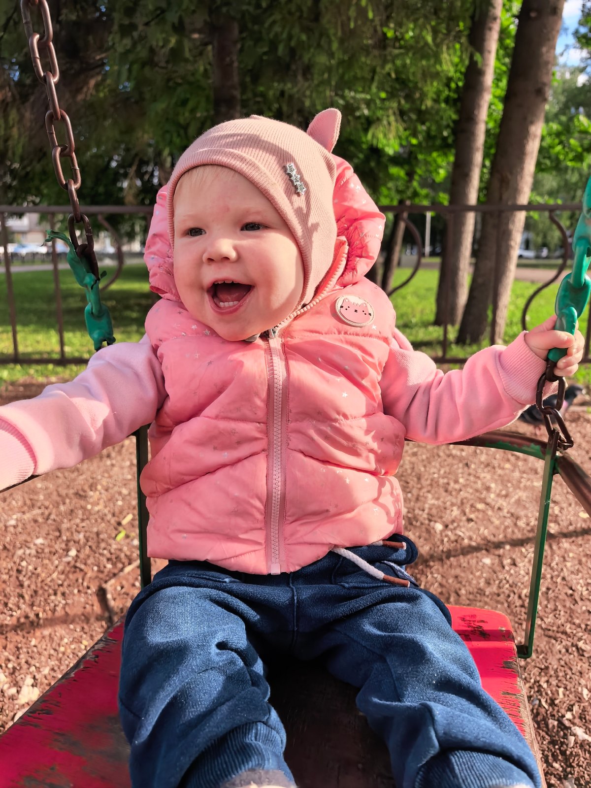 Spring afternoon park life documented in Sterlitamak, Russia