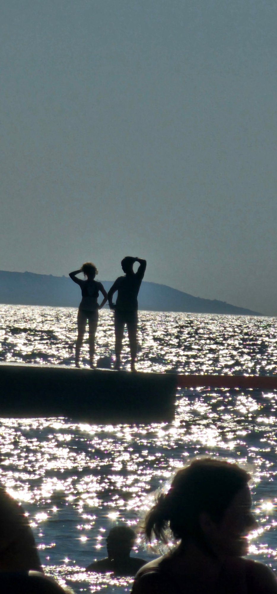 Lazy summer afternoon on the Supetar waterfront
