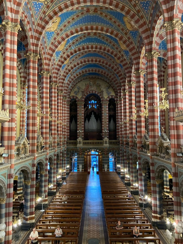 Evening cathedral visit captured ornate Buenos Aires church interior