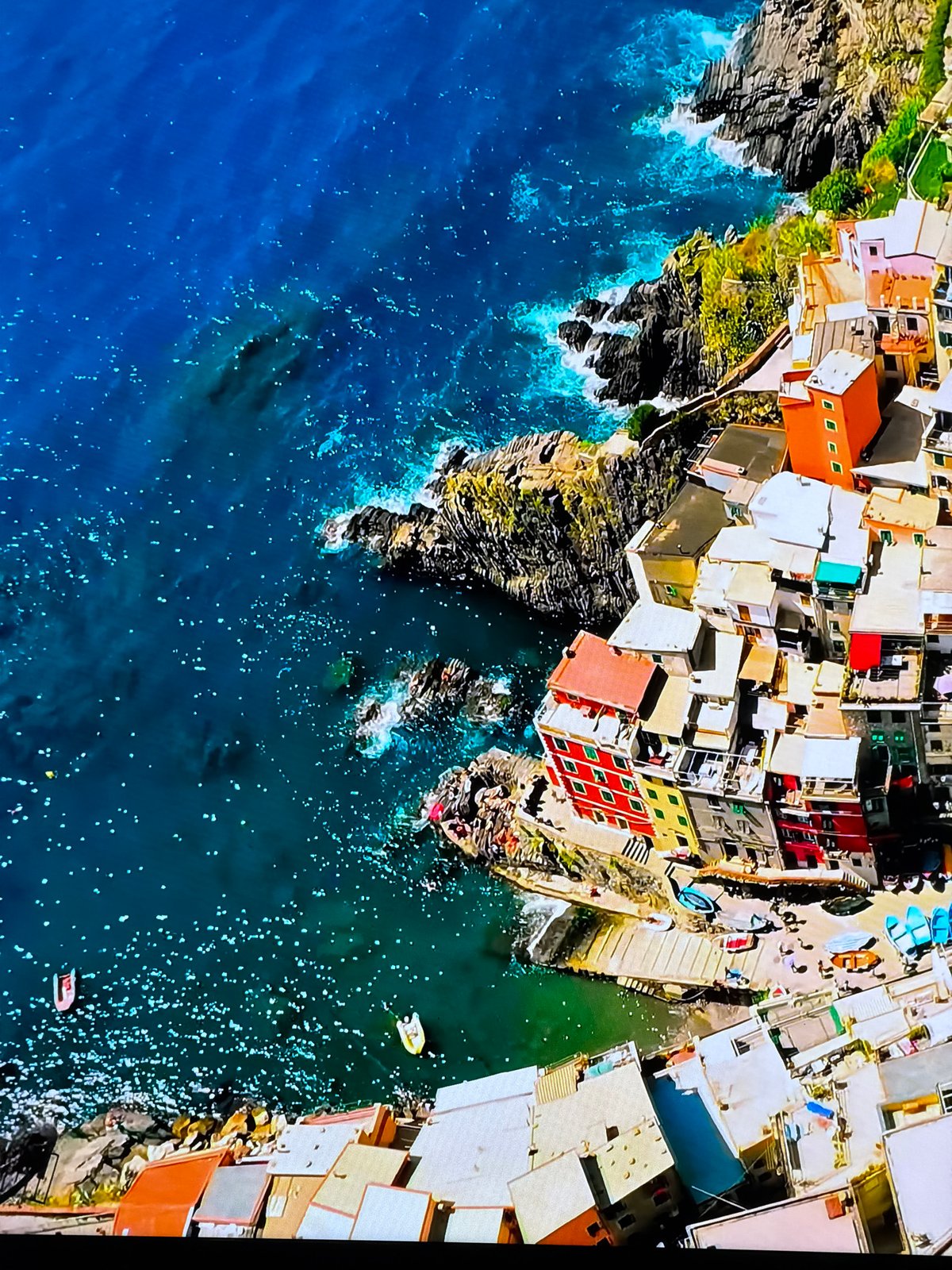 Coastal cliffs, stone churches, and green valleys — location data mismatched
