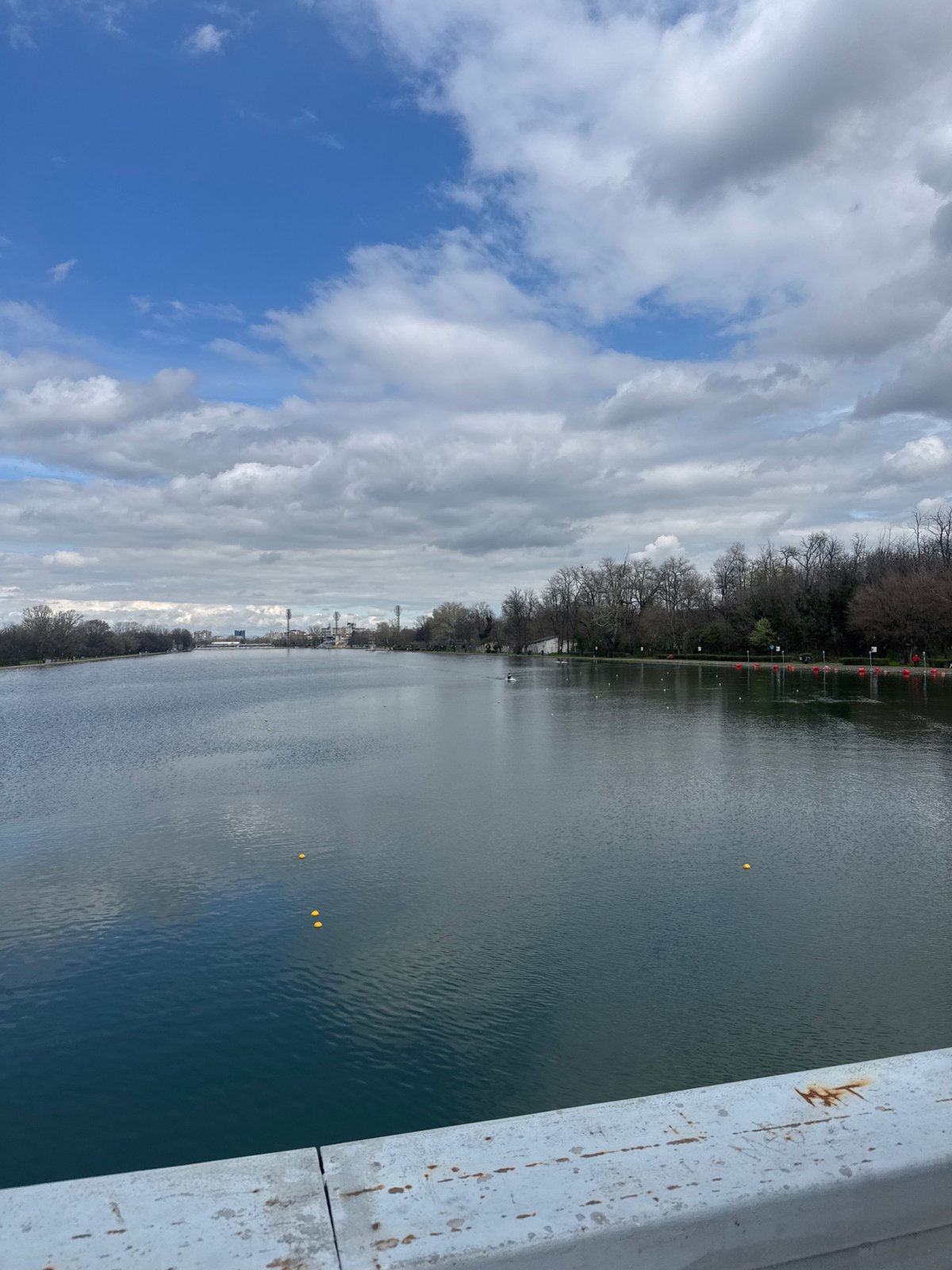 Routine activity documented at Plovdiv Rowing Canal bridge area