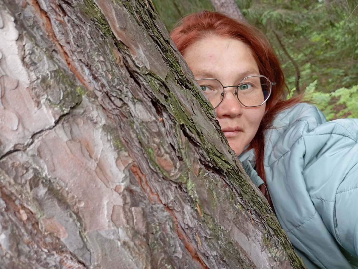 Woman's Morning Forest Adventure Documented in Chaikovsky, Russia