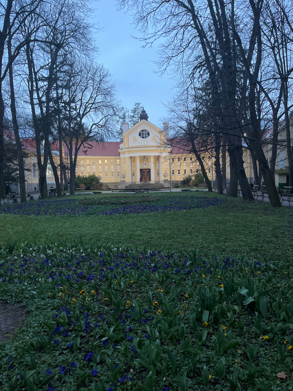 Park scenes documented in Bankya, Bulgaria