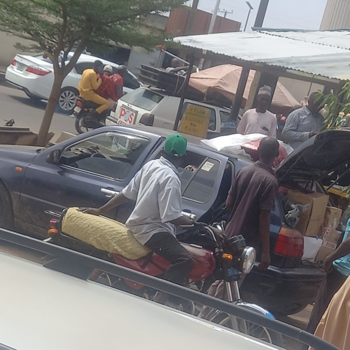 Busy transport hub activity documented in northern Nigeria towns