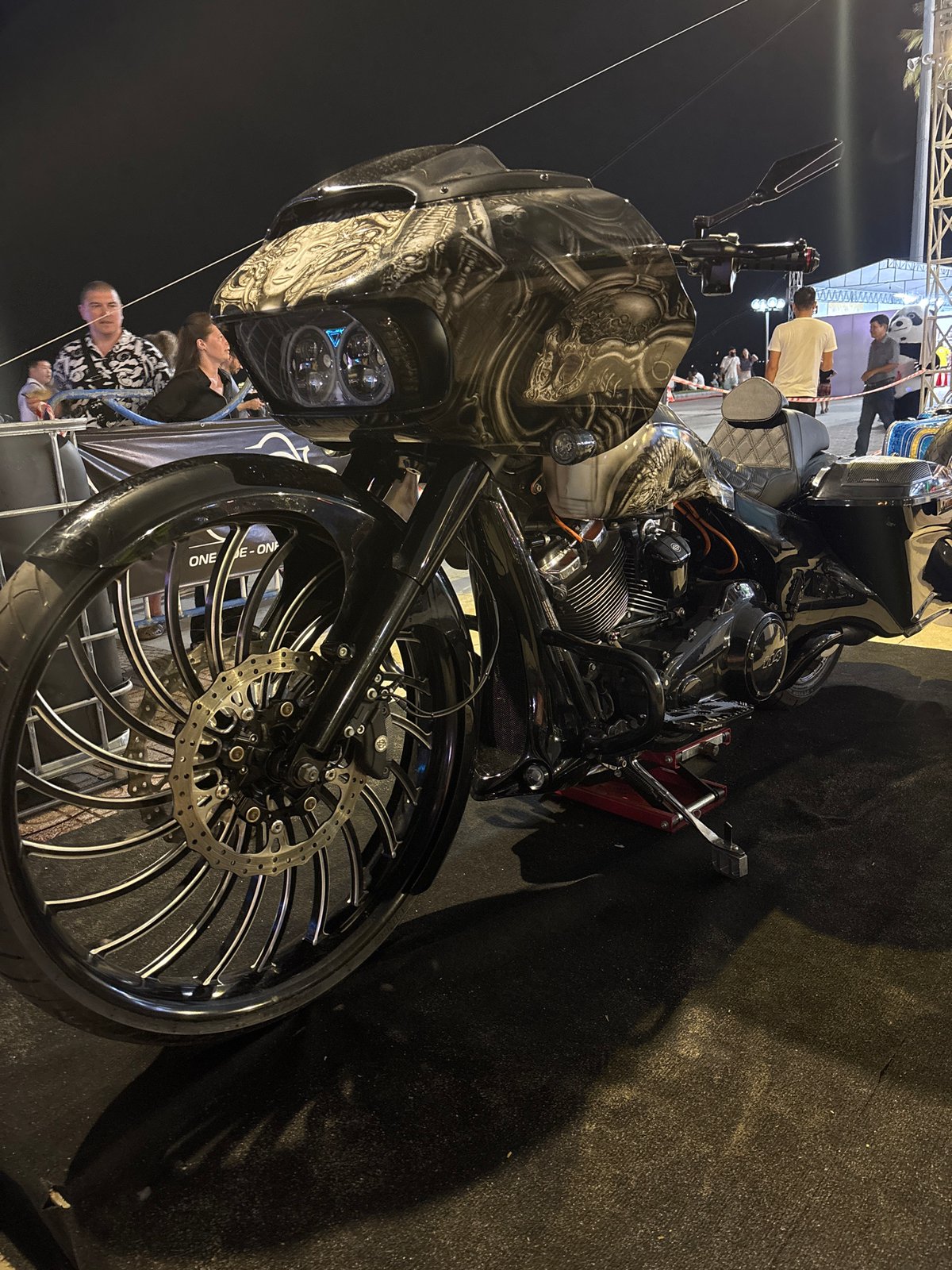 Custom motorcycle exhibition showcases elaborate bikes in Nha Trang