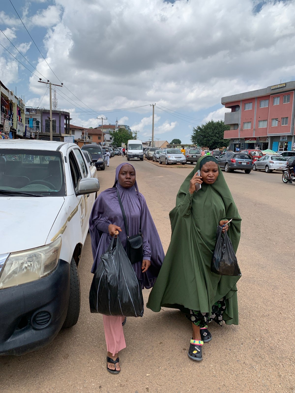 Street life and market activity across Jos on a busy morning