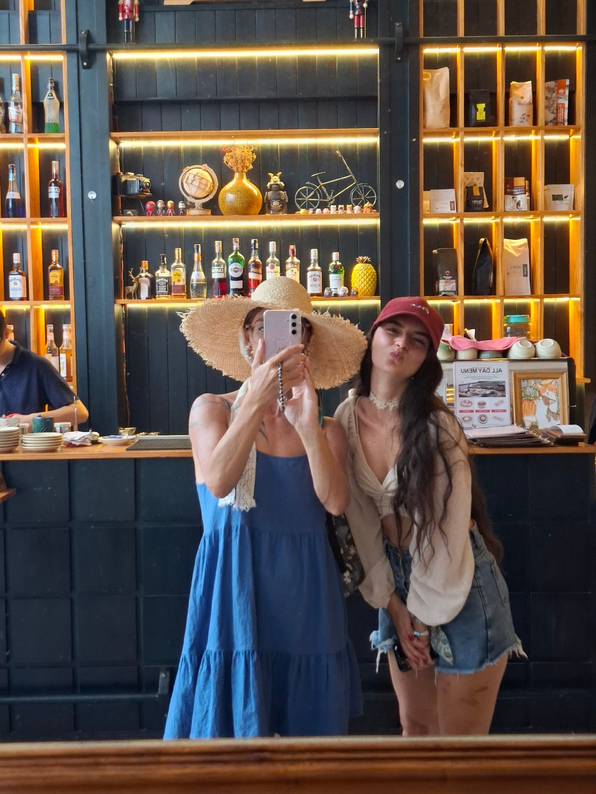 Café hangout and Nha Trang street life, early morning