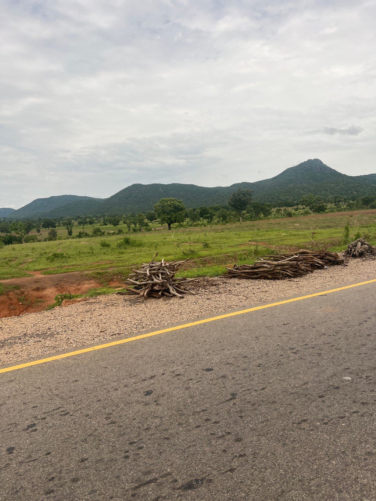 Road survey along a SUKUK infrastructure route in Minda, Nigeria