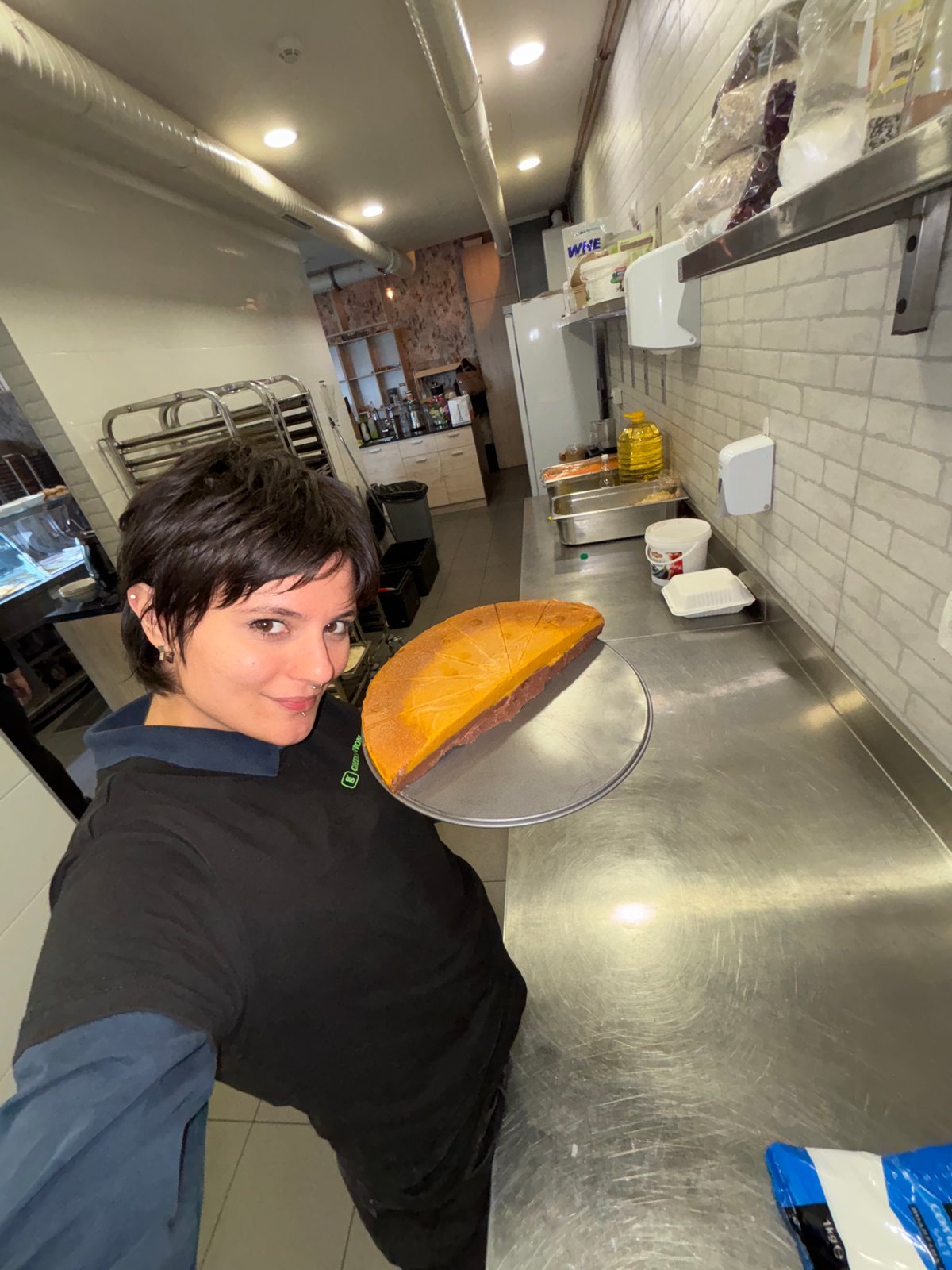 Commercial kitchen food prep documented in Sofia