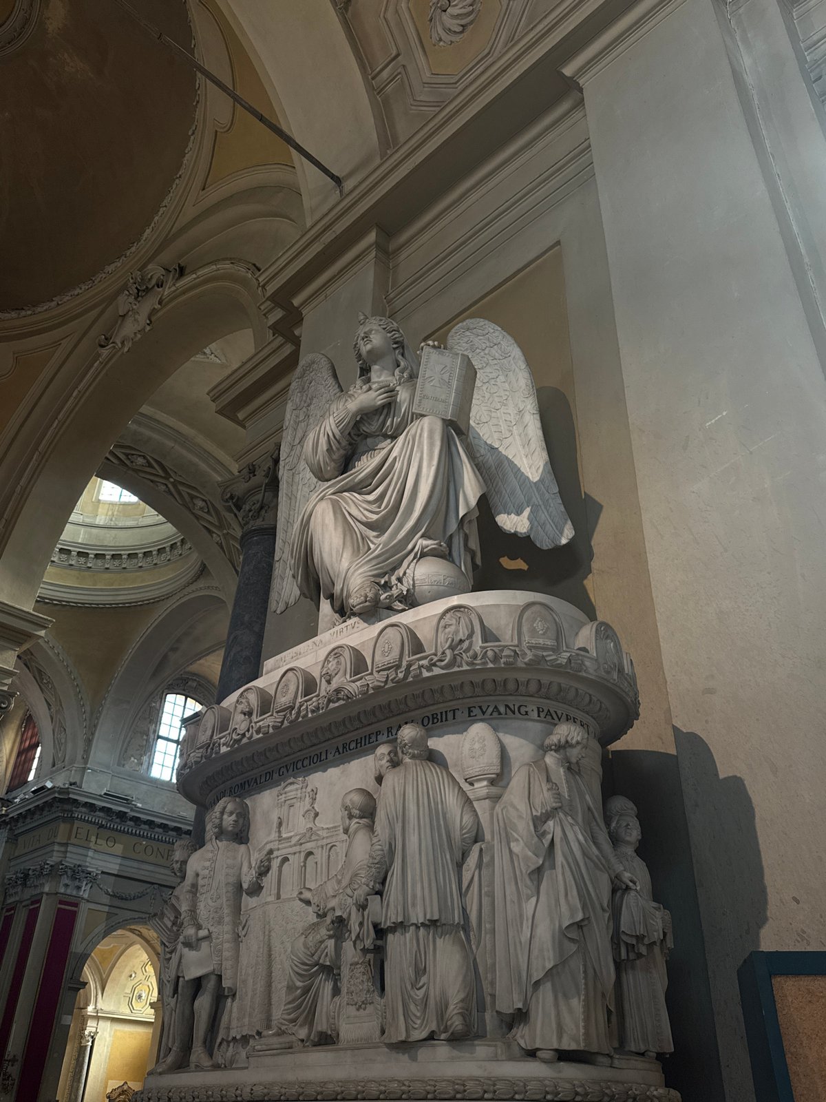 Visitor documents historic church architecture and art in Ravenna