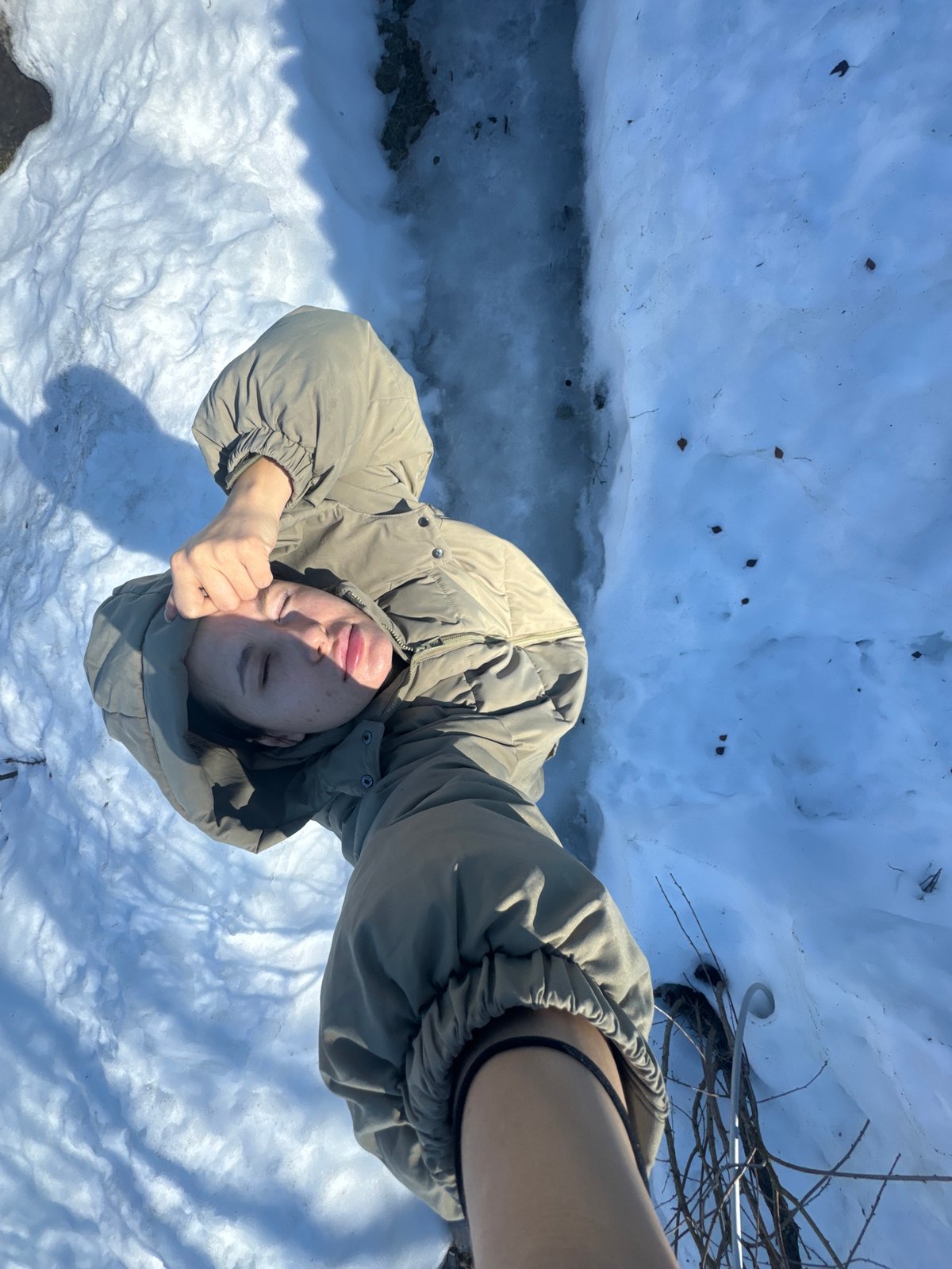 Winter outdoor photography session in Красный Маяк, Russia