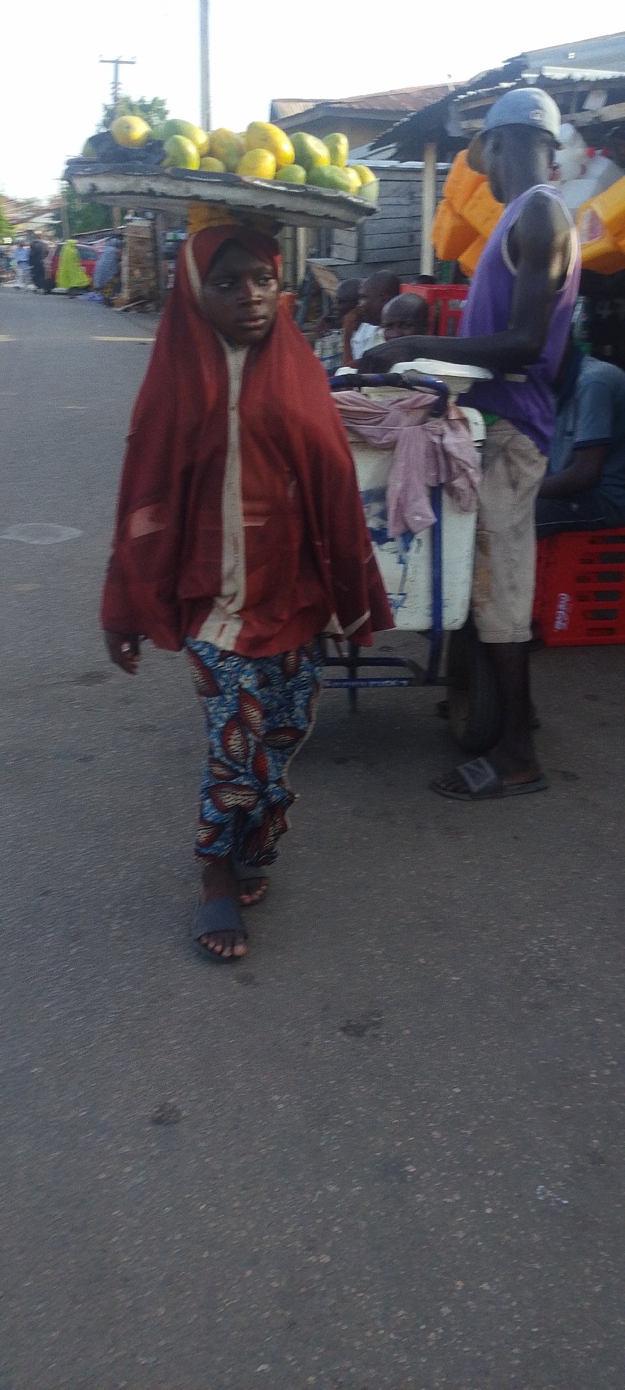 Daily life scenes documented across Lokoja, Nigeria streets