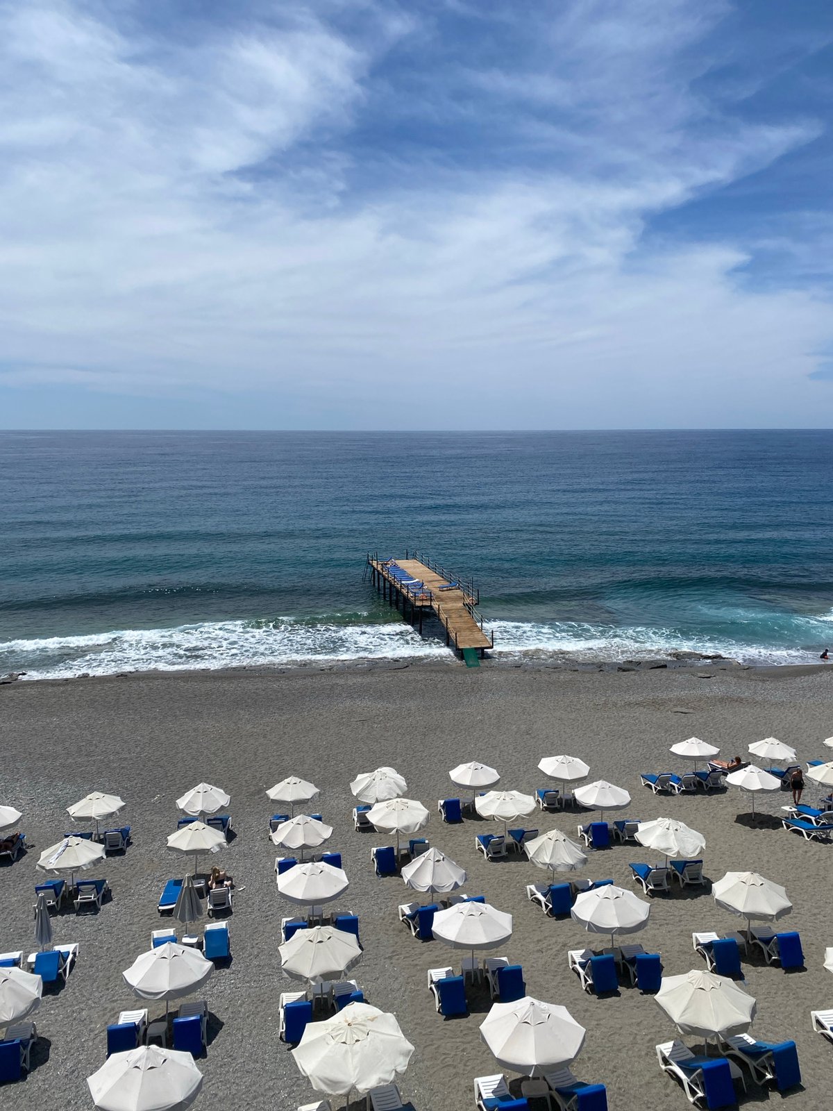 Coastal views captured in Alanya, Turkey during morning hours