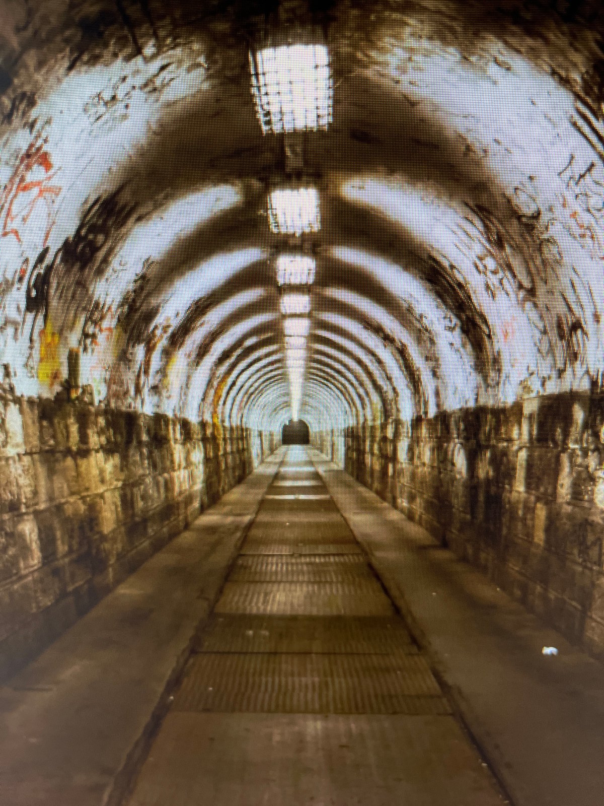 Subway tunnels, graffiti, and urban underground scenes