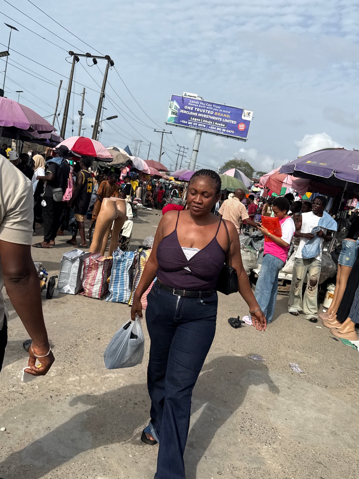 Morning market scenes documented across Lagos State Nigeria