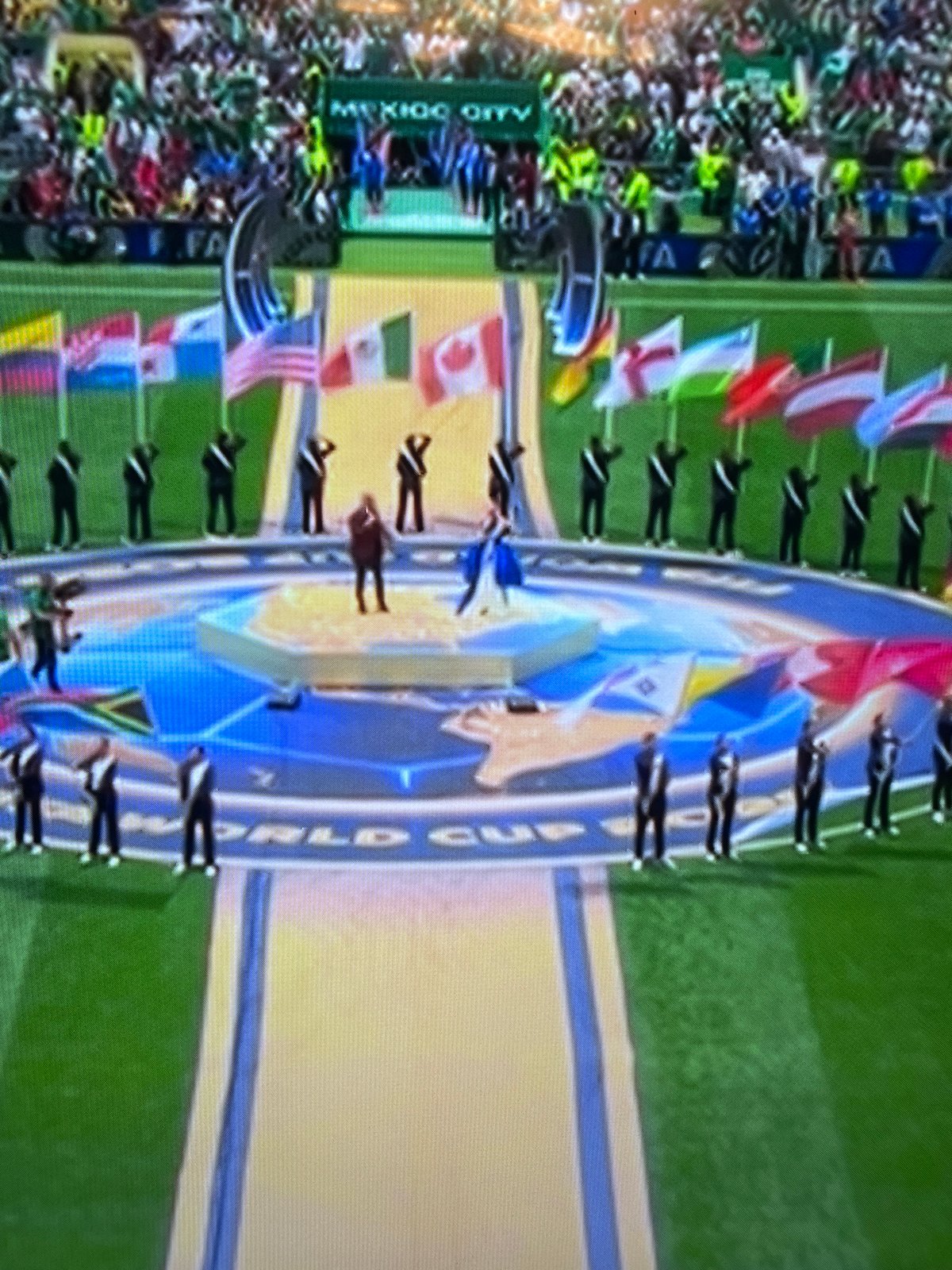 FIFA World Cup Opening Ceremony Captured at Stadium
