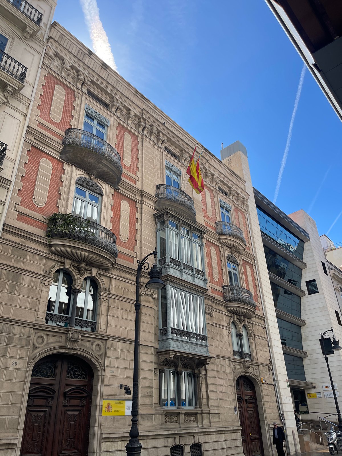 Traditional architecture observed in central València