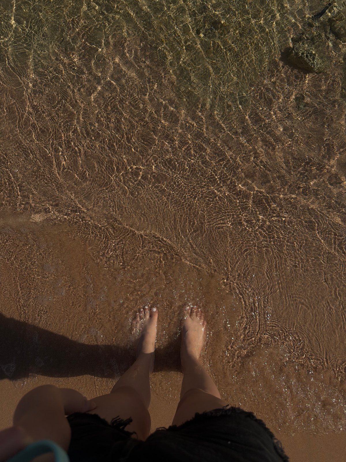 A morning at the Red Sea shore in Sharm El Sheikh