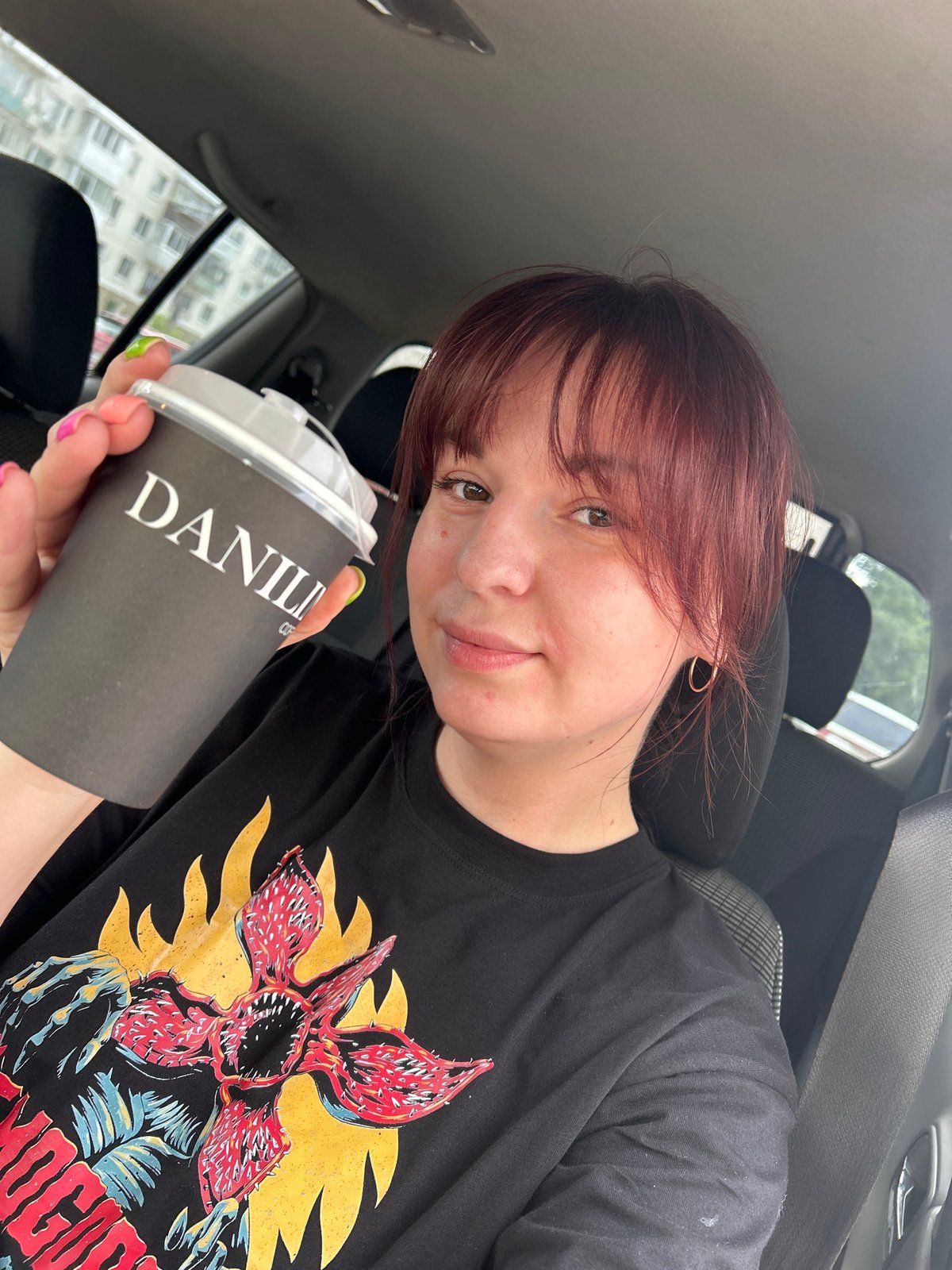 Coffee, selfies, and a fast-food stop in Chaikovsky