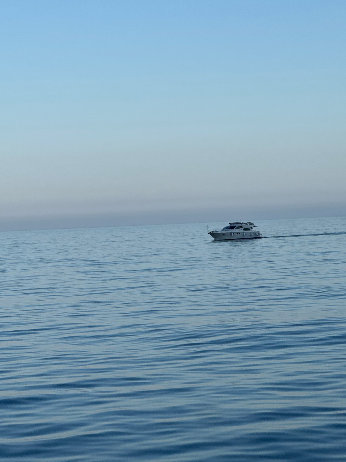 Woman and girl spotted on boats near Yalta waterfront