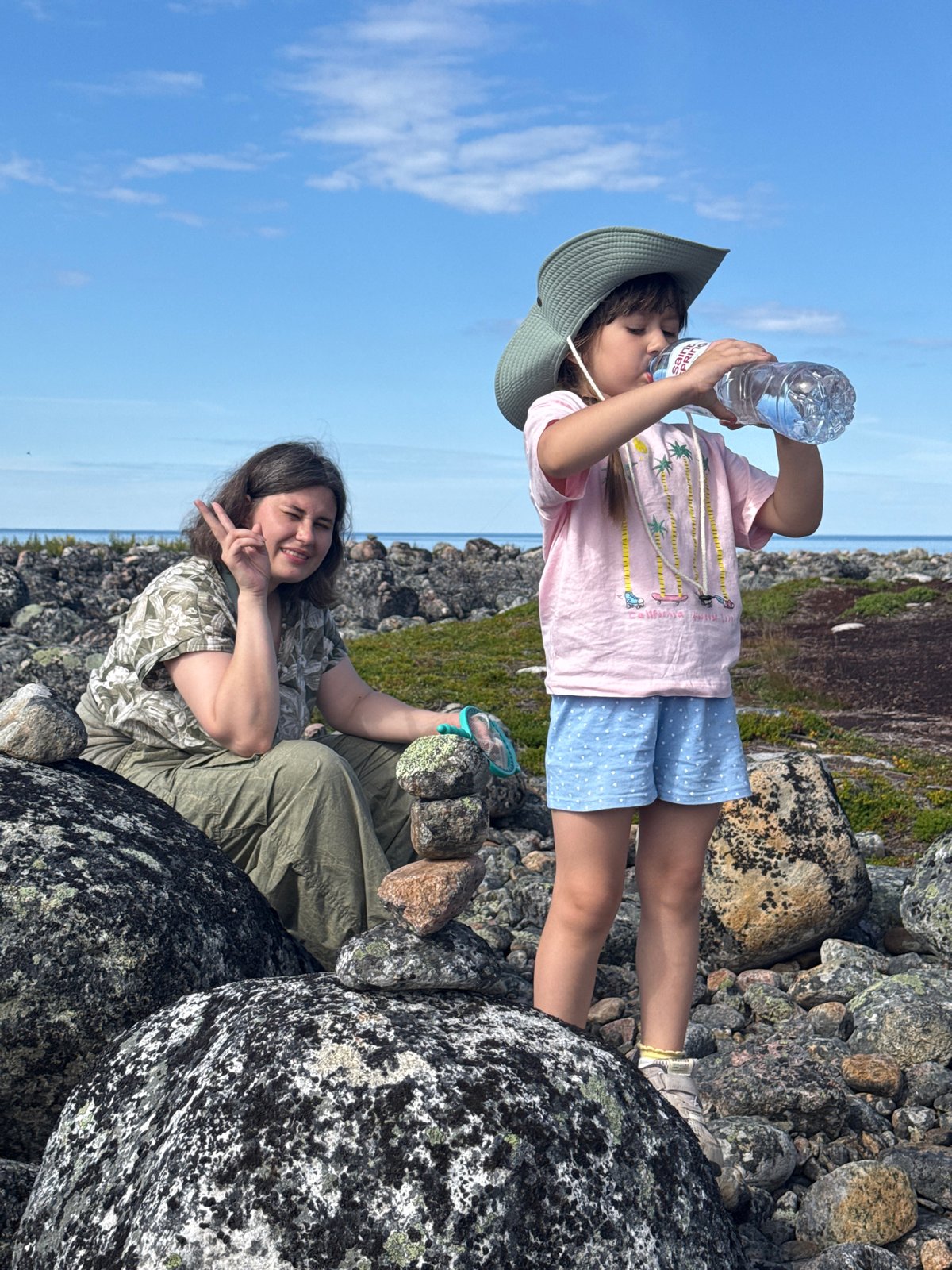 A casual morning out on Teriberka's rugged Arctic coastline