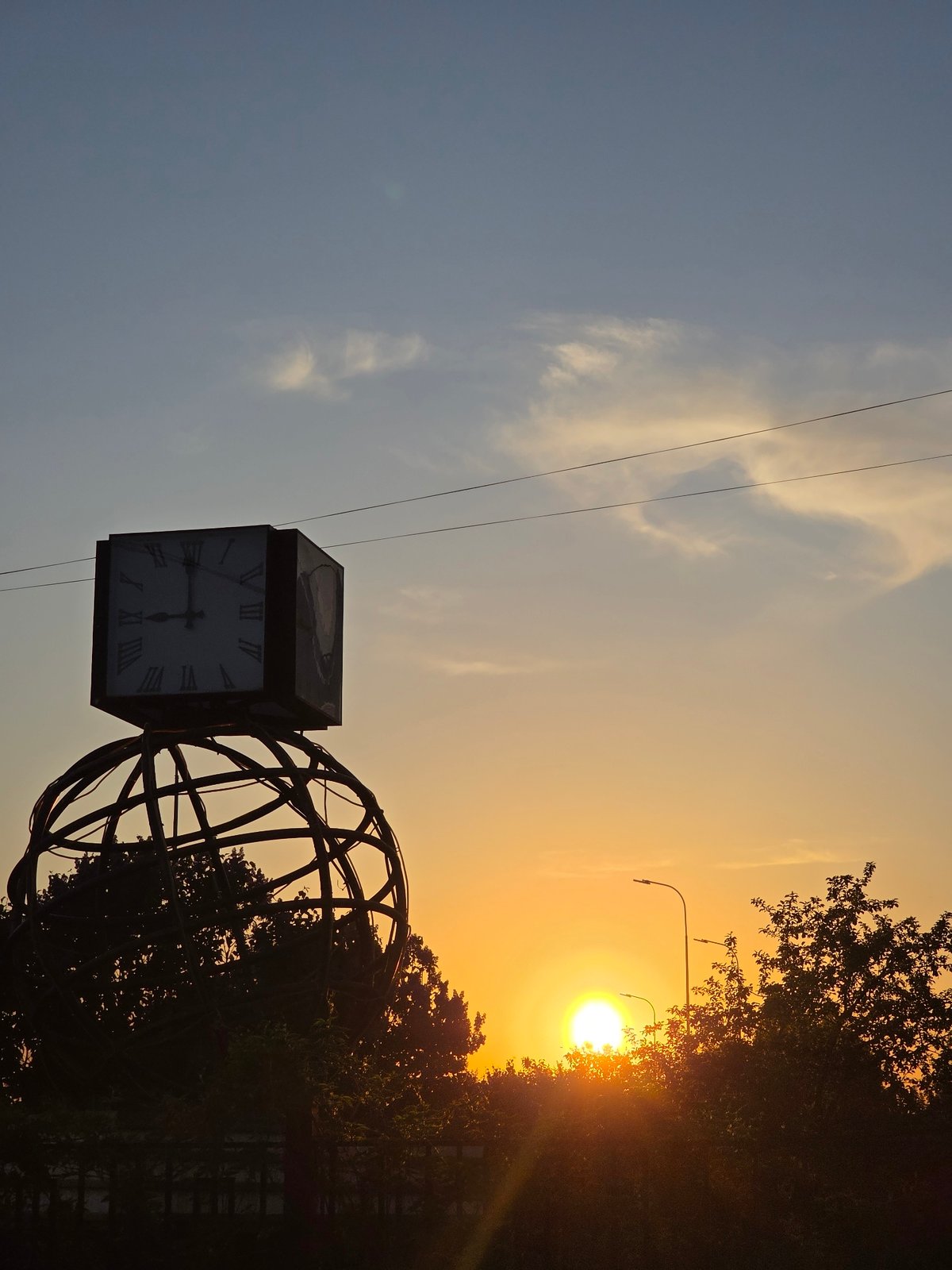 Evening life documented across Chaikovsky, Russia during sunset hours