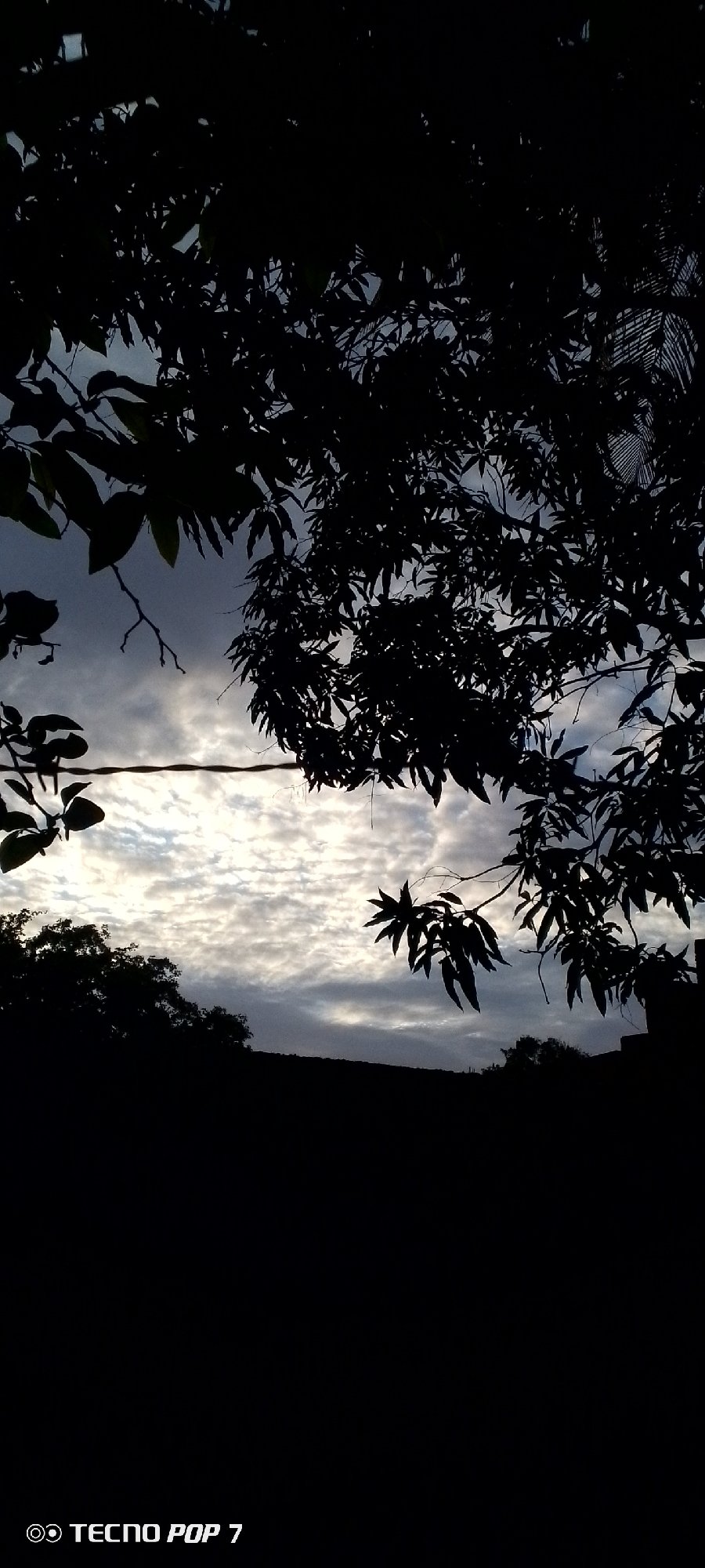 Dusk skies and street-level scenes in Altagracia, Venezuela