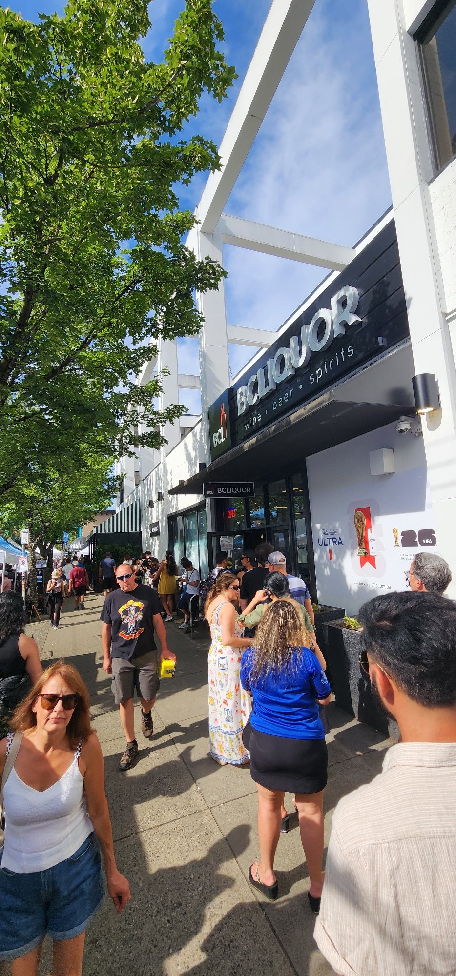 Italian Day street festival with live music and food stands