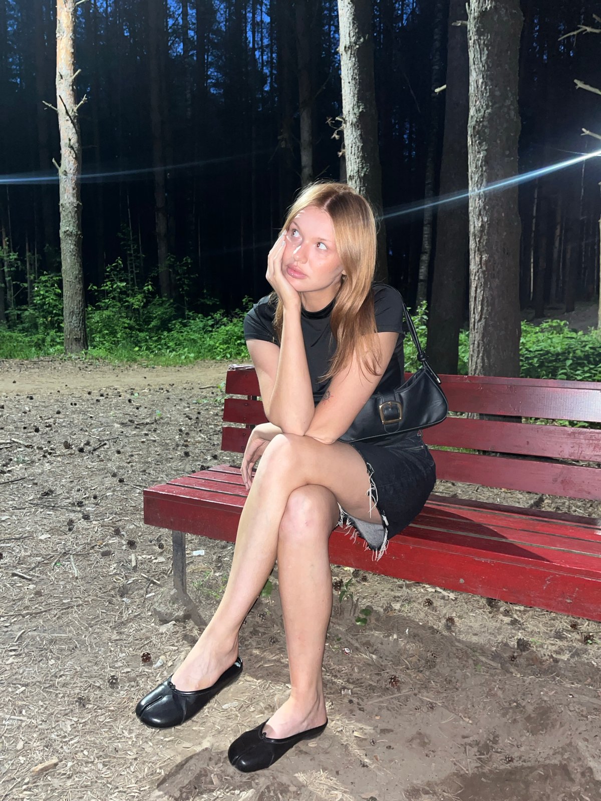 Casual moments documented across Chaikovsky during evening hours