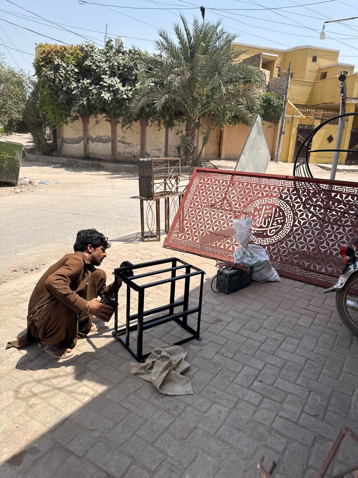 Morning street life documented in Multan, Pakistan neighborhoods