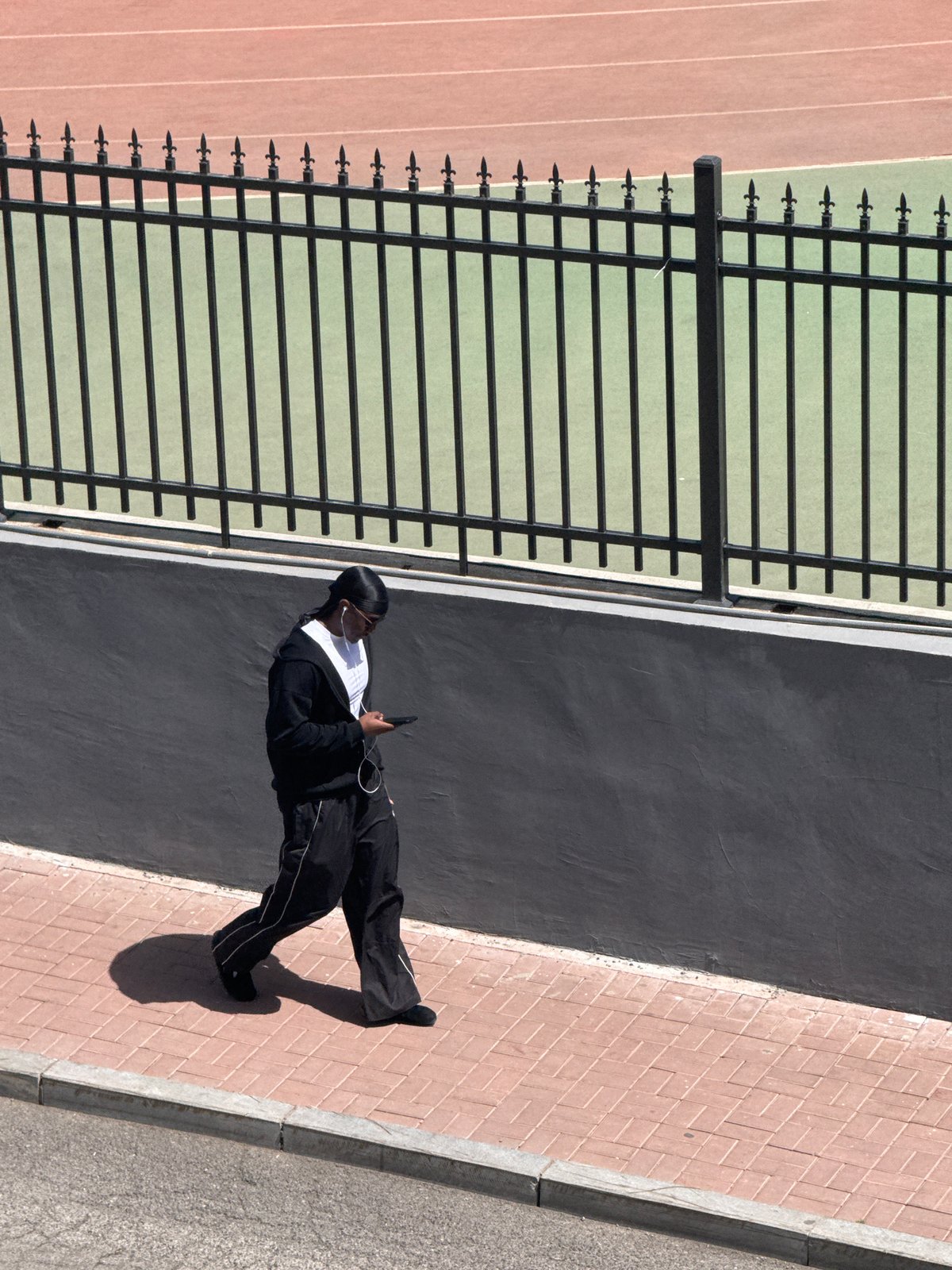 Early morning pedestrian activity observed across Zhongtun, China
