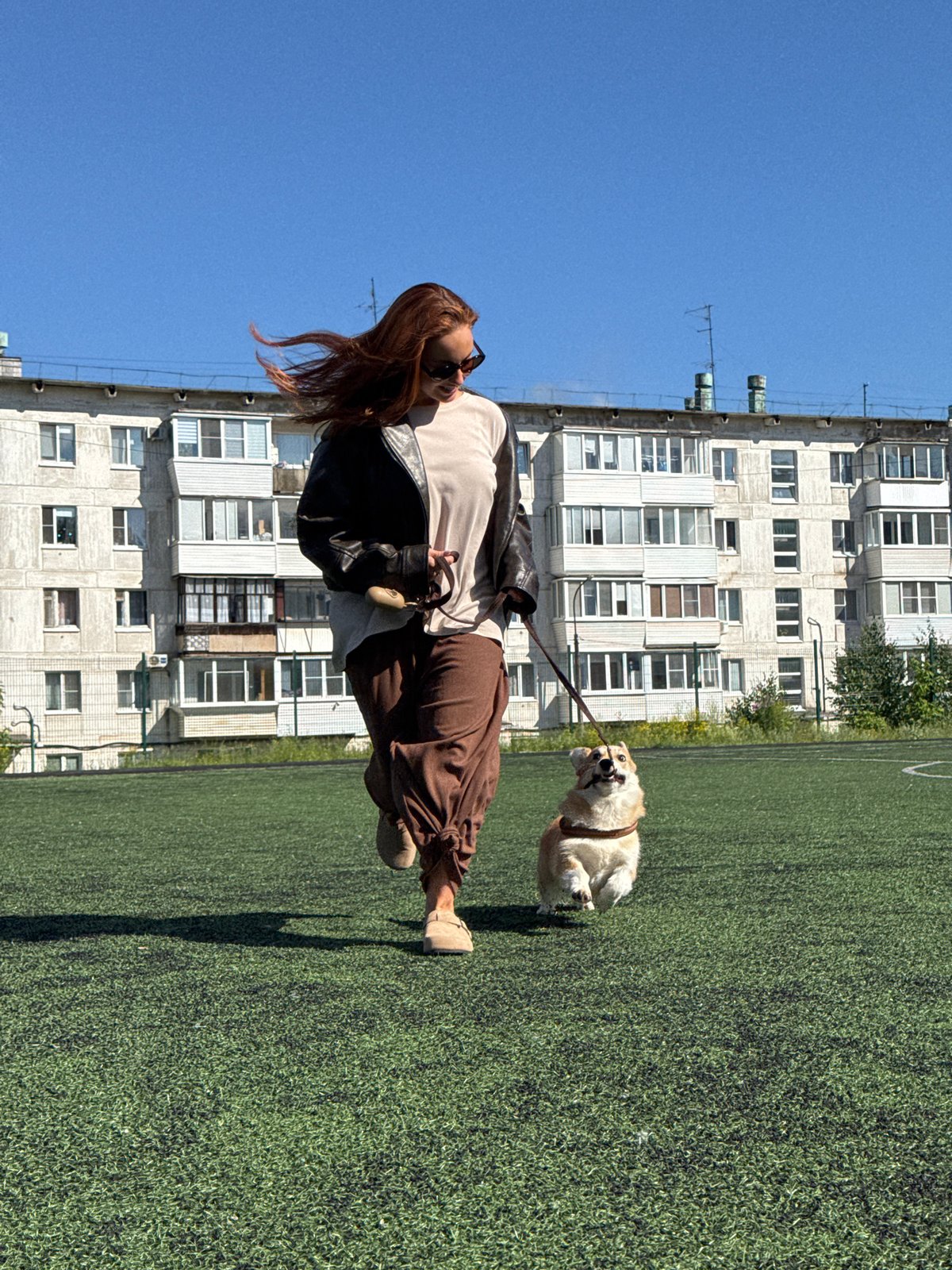 Morning domestic life captured in Chaikovsky: pets, cooking, family