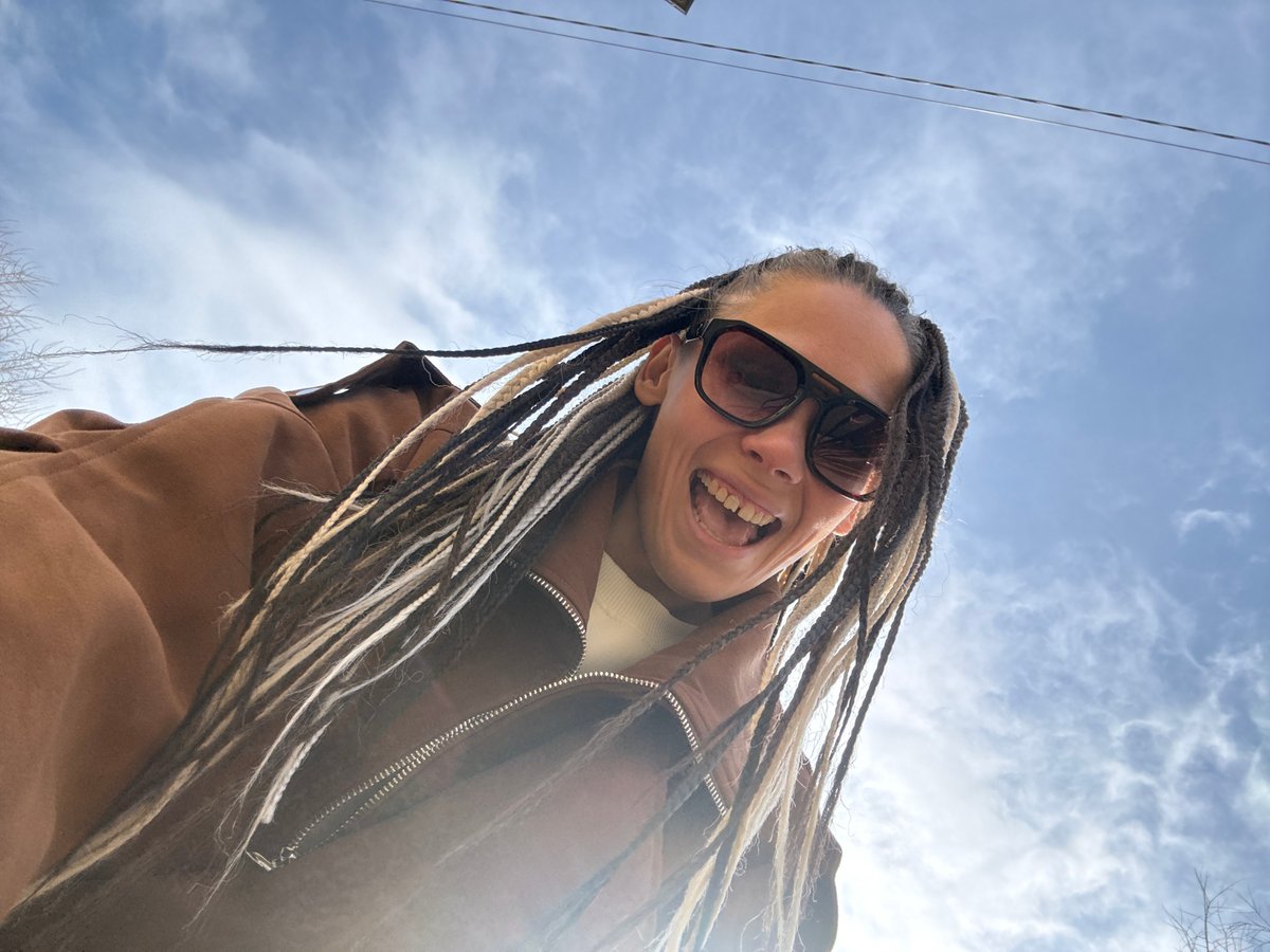 Person photographed from below in Rusanovo, Russia