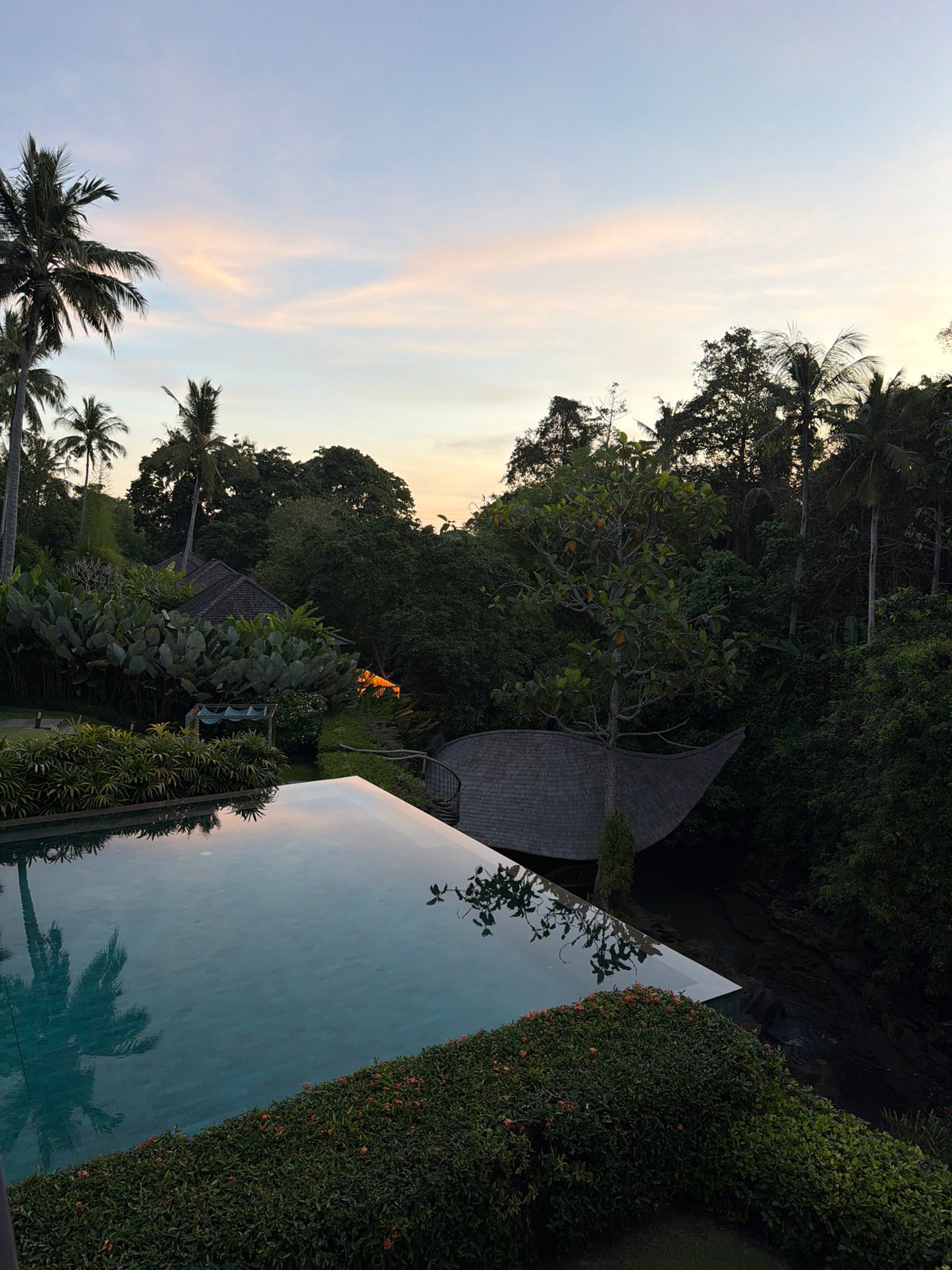 Evening dining captured at tropical restaurant in Kediri, Indonesia