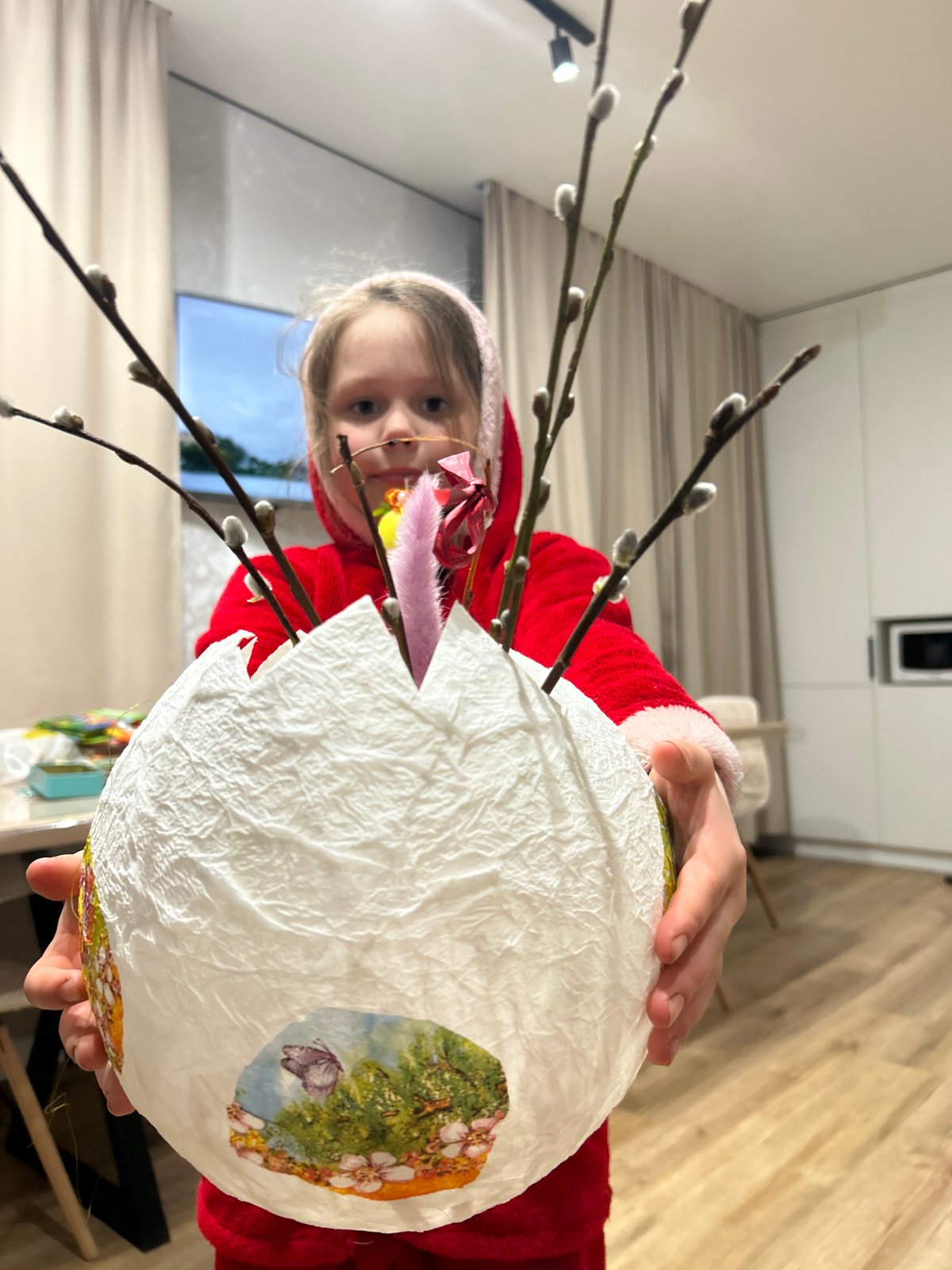 Spring day activities documented in Chaikovsky, Russia
