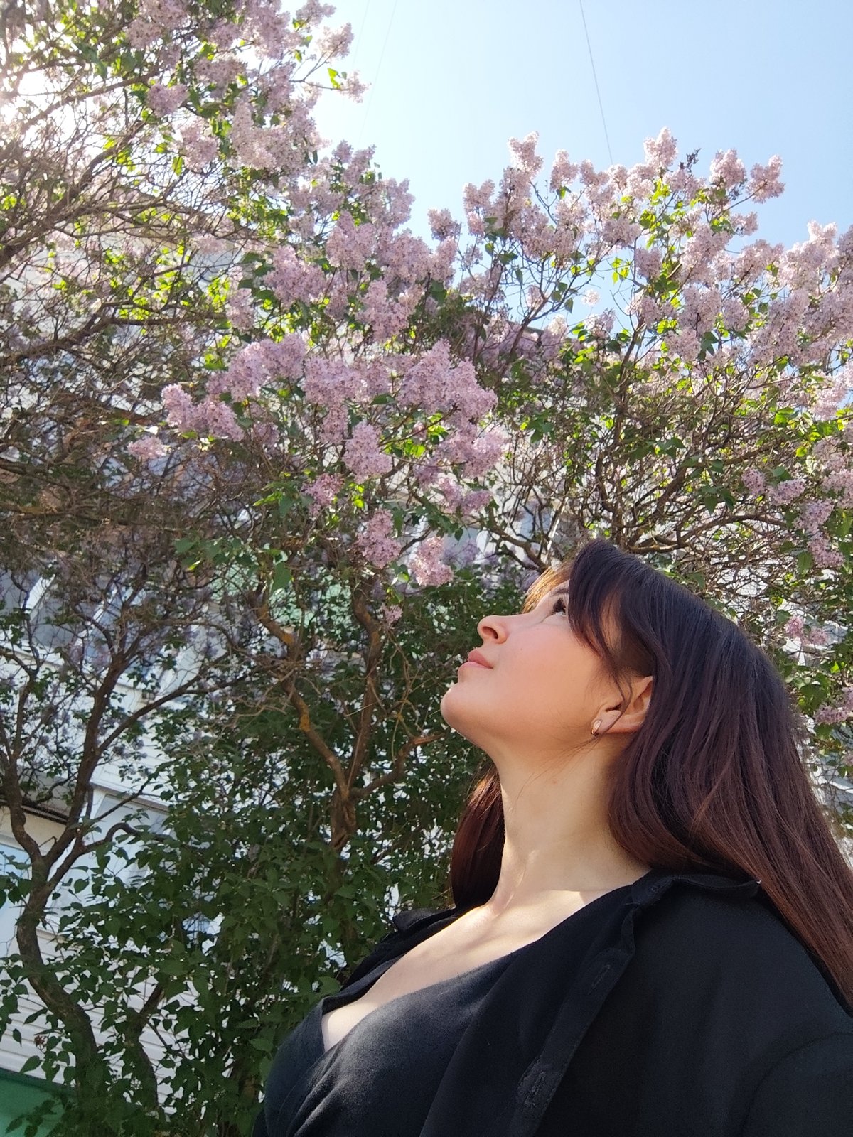 Spring morning moments documented across Chaikovsky, Russia