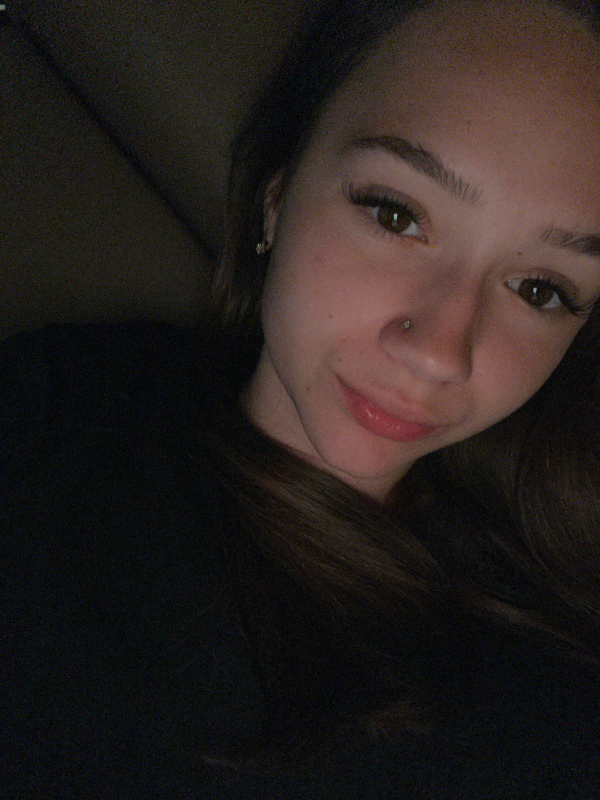Late-night selfie session, multiple angles, one location