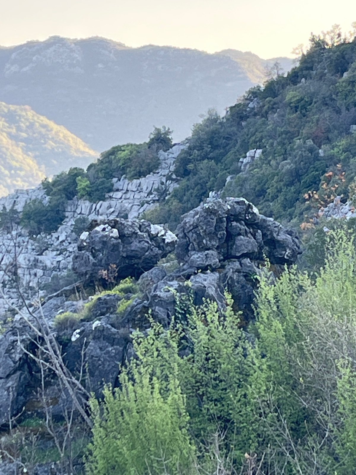 Tourist documents scenic mountain valleys in Rvaši, Montenegro