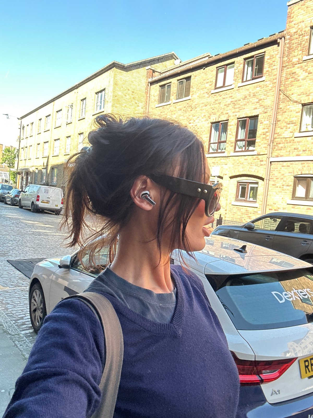 Person photographed multiple times across central London locations