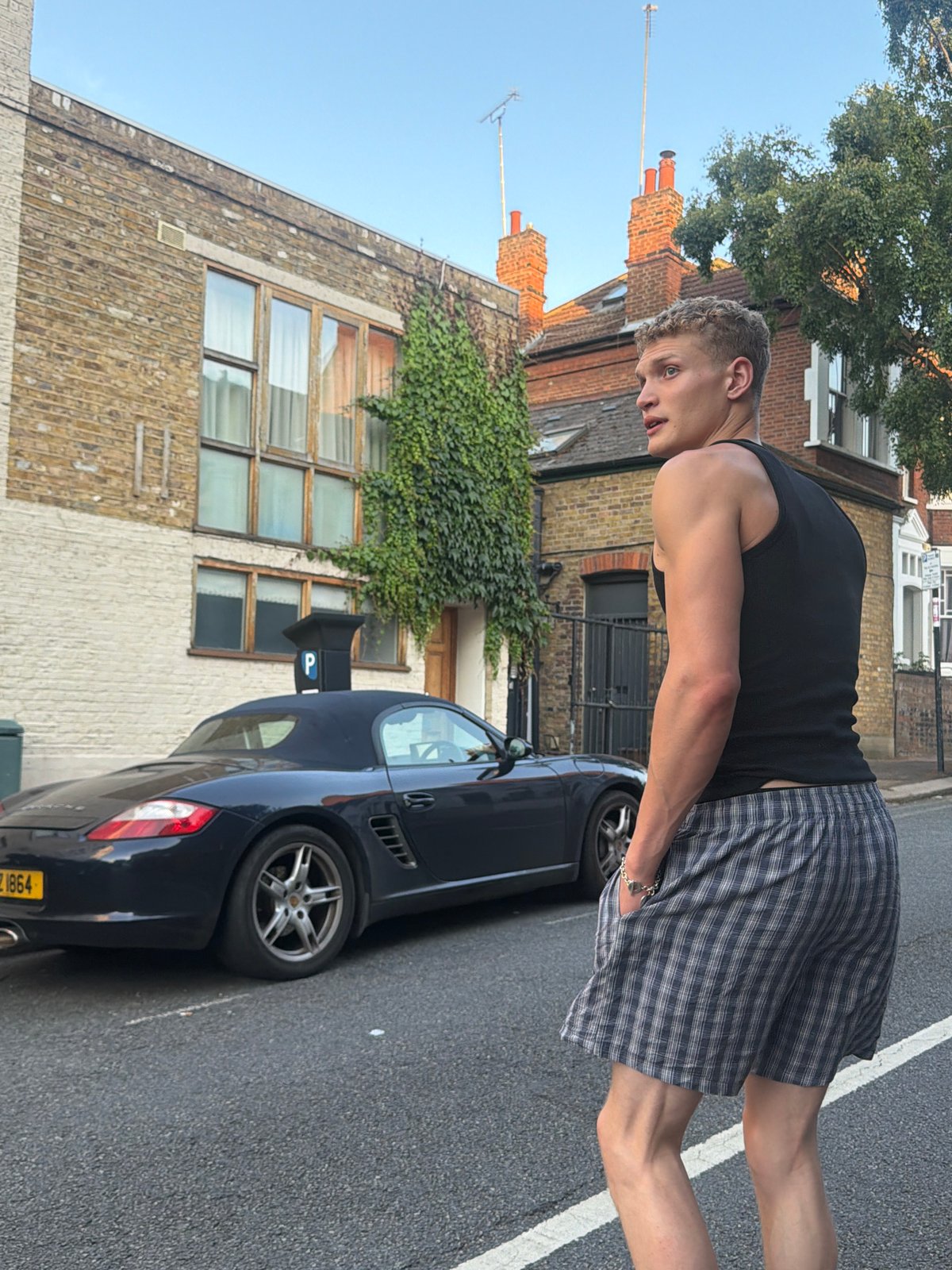 Sunny afternoon out on London streets, summer 2026